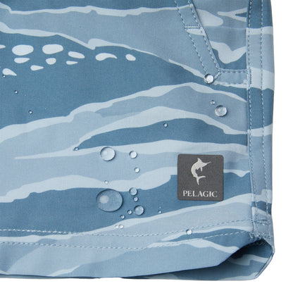 Pelagic Trusted | Ws Elastic Waist Lined Shorts - Ws Leiday