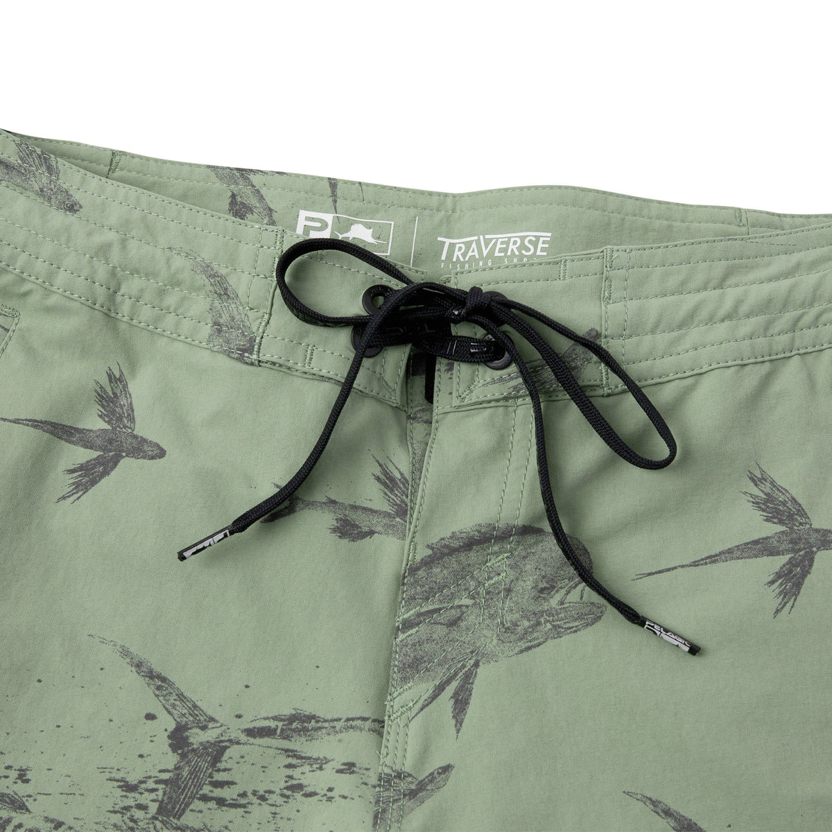 Pelagic Trending | Ws Shorts - Ws Traverse Gyotaku