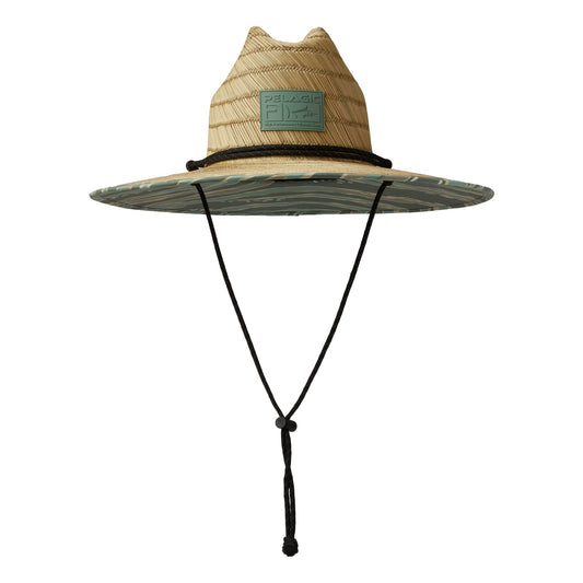 Pelagic Recommended | Straw Hat - Baja Wahoo Camo